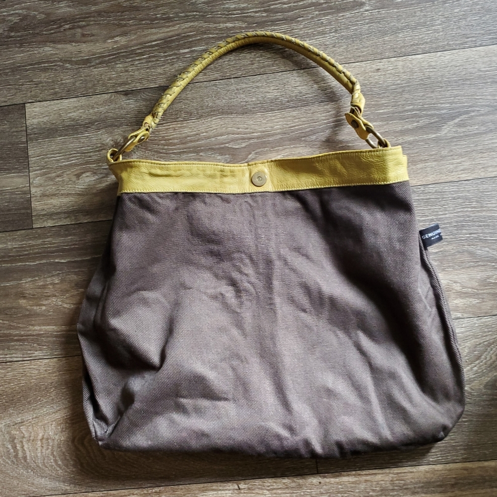 Sundance Leather Hobo Bag. Made in Italy. - Picture 14 of 15